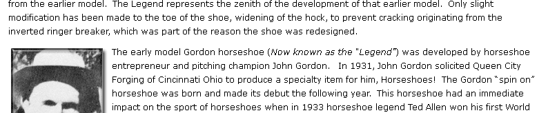 Legend Horseshoes